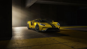 Yellow Ford Gt Car, ford-gt, ford, cars HD wallpaper