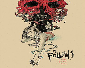 It Follows Horror Supernatural Dark 1foll Ghost Itfollows Poster Skull At Dark HD wallpaper