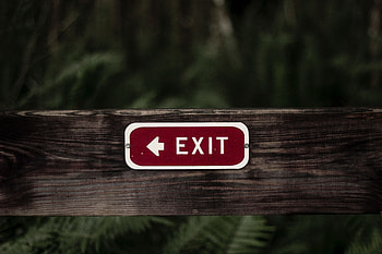 Words, Inscription, Plate, Nameplate, Pointer, Output, Exit HD wallpaper