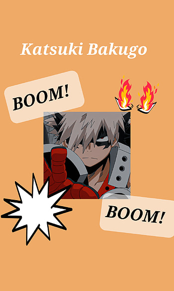 Katsuki boom boom, katsuki bakugo, mha HD phone wallpaper