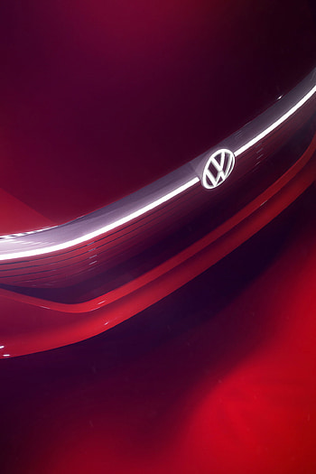 Volkswagen ID Vizzion, Headlight design, Futuristic car, Cutting-edge technology HD phone wallpaper