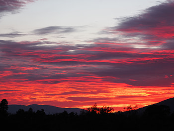 Nature, Sunset, Sky, Clouds HD wallpaper