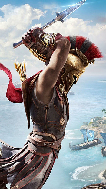 AC Odyssey, Mobile , Gaming, Assassins Creed HD phone wallpaper