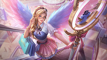 Rafaela: Angelic Scholar — Mobile Legends, video game, Mobile Legends: Bang Bang HD wallpaper