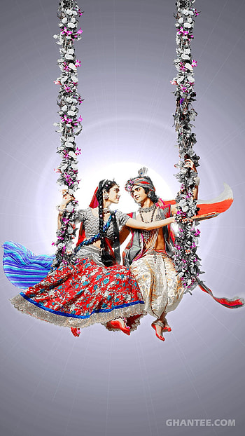 Radha Krishna, preet manmeet radhe, preet, manmeet, radhe HD phone wallpaper