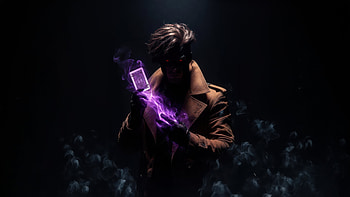 Gambit Cards Of Chaos, gambit, superheroes, artwork, digital-art, ai, art HD wallpaper