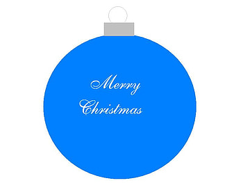 Christmas Ornament, blue, ornament, white, christmas HD wallpaper