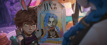 Arcane Season 2 : Jinx and Isha Unleashed, TV Show, Arcane, Arcane Season 2, Jinx (League Of Legends), Isha (League Of Legends) HD wallpaper