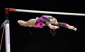 European Championships Glasgow 2018, Horizontal Bar HD wallpaper