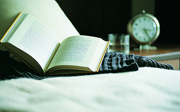 Miscellanea, Miscellaneous, Book, Bed, Alarm Clock, Reading HD wallpaper