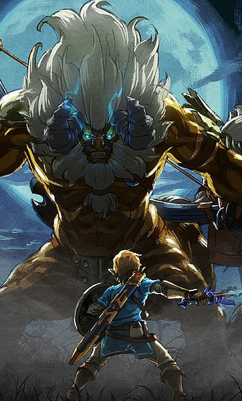 Golden Lynel, Link (Legend of Zelda) HD phone wallpaper