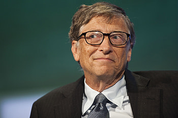 Bill Gates, Iconic , High-resolution , Digital art HD wallpaper