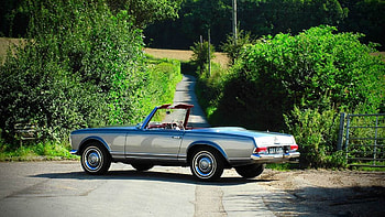 1964 Mercedes-Benz 230 SL Pagoda 2300cc, Car, Benz, Sports, 230SL, Convertible, Mercedes, Pagoda, 2300cc, Old-Timer HD wallpaper