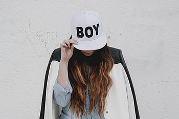 Words, Girl, Inscription, Cap, Style, Hipster HD wallpaper