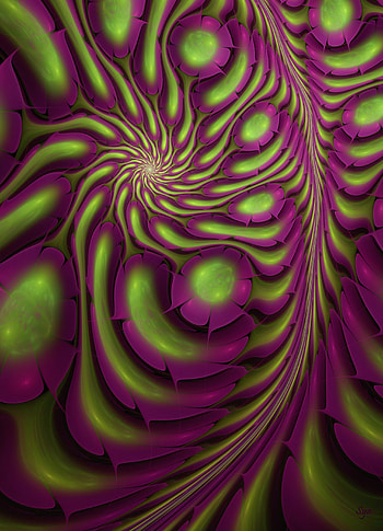 Abstract, Fractal, Funnel, Swirling, Involute HD phone wallpaper