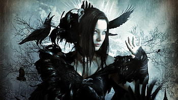 Silverthorn, Gothic Art HD wallpaper