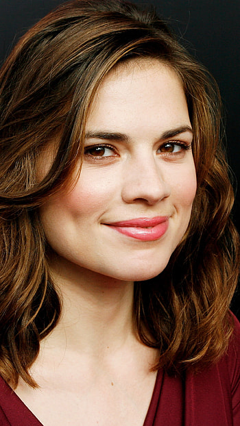 Hayley Atwell, Alluring beauty, Captivating style, Stunning vibes HD phone wallpaper
