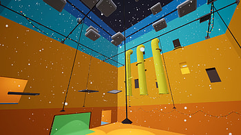 Lobby, video game, UpGun HD wallpaper