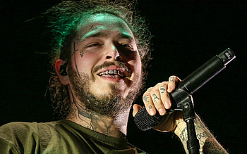 Post Malone, , Artistic backgrounds, High-quality HD wallpaper