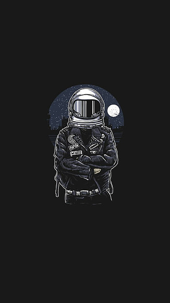 Best Illustration For . Astronaut , space, Astronaut art, Black and White Astronaut HD phone wallpaper