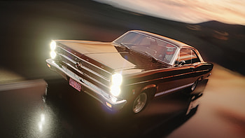 Assetto Corsa Ford Fairlane Willow Springs, video game, Willow Springs, Ford, Assetto Corsa HD wallpaper