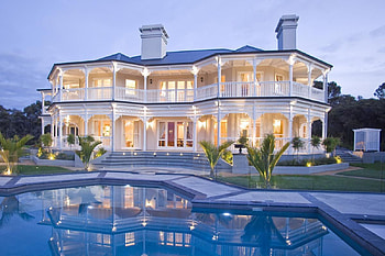 beautiful houses, Beautiful Mansion HD wallpaper