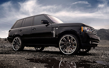 Range Rover Tuned Wheels Black, range-rover, cars, evoque, custom, modified, tuned HD wallpaper