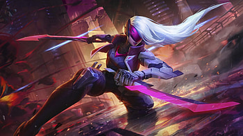 Project Katarina League Of Legends , katarina-league-of-legends, league-of-legends, games, fantasy-girls, deviantart HD wallpaper