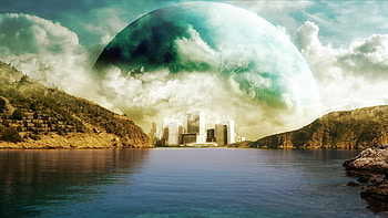 Landscapes, river, planet HD wallpaper