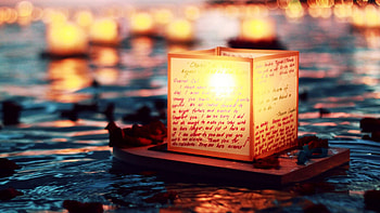 Water lantern, Lanterns HD wallpaper