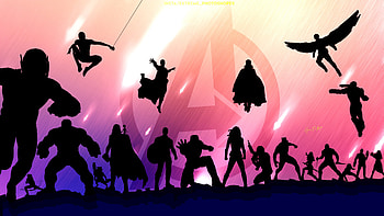 Avengers Endgame Illustration, thor, superheroes, artwork, avengers-endgame, illustration HD wallpaper