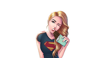 Young Supergirl, supergirl, superheroes, artwork, digital-art, artstation HD wallpaper