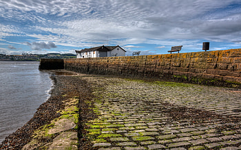 Building, , , Pier, Architecture, Cloud, Sky HD wallpaper
