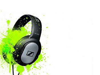 dj music, music, green, s, dj, ears HD wallpaper