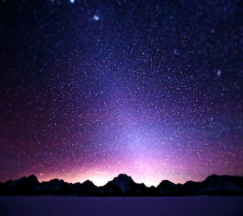 Starry, Night, Nature, Wide, High, Definition, , . HD wallpaper