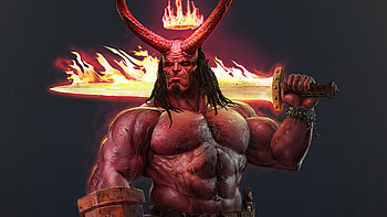 2020 Hellboy , hellboy, superheroes, artwork HD wallpaper