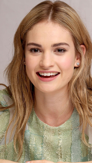Lily James, Beautiful HD phone wallpaper