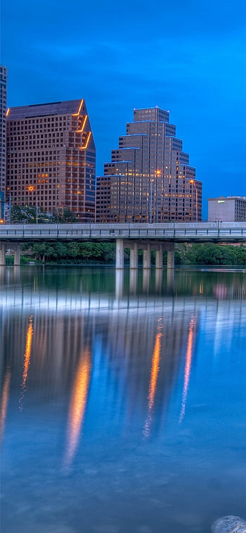 Austin Skyline, , Austin city view HD phone wallpaper