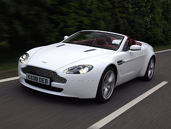 Auto, Aston Martin, Cars, Front View, Speed, 2008, V8, Vantage HD wallpaper