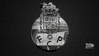 Monochrome, FC Porto HD wallpaper