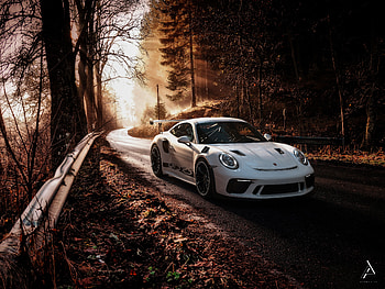 Porsche 911 GT3 RS 2019 CGI, porsche-911-gt3-r, porsche-911, porsche, cars, 2018-cars, behance HD wallpaper