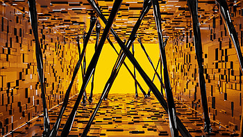 Bright, Structure, 3D, Intricate, Confused, Volume HD wallpaper