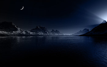 Night Landscape HD wallpaper