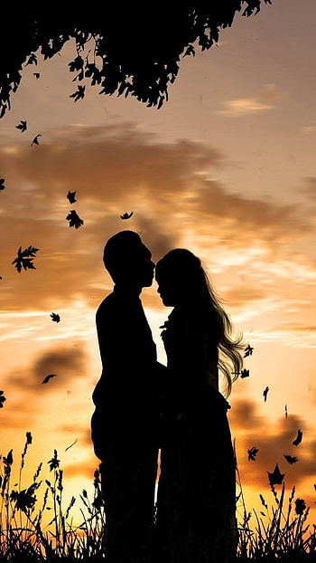 Love Couple, Beautiful Couple, Nature Background HD phone wallpaper