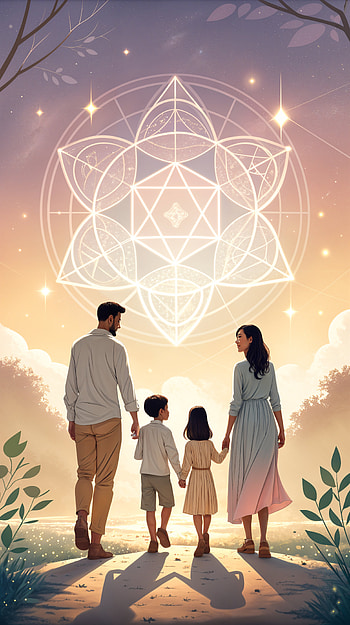 Serene Family Moments: A Beautiful , child, nature HD phone wallpaper
