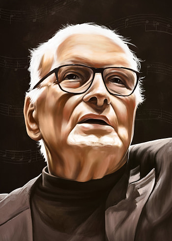 Ennio Morricone, Artstation, Compose, Tribute HD phone wallpaper