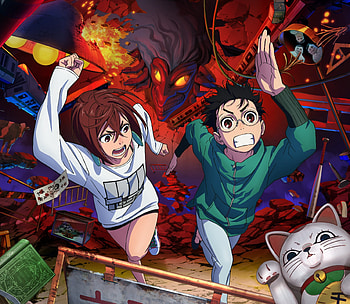 Momo Ayase and Ken Takakura, Anime, Dandadan, Momo Ayase, Ken Takakura HD wallpaper