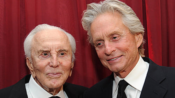 Kirk Douglas, Michael Douglas, Catherine Zeta-Jones, Funeral HD wallpaper