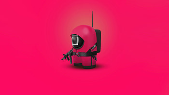 Squid Game X Among Us Minimal , squid-game, netflix, tv-shows, minimalism, minimalist HD wallpaper