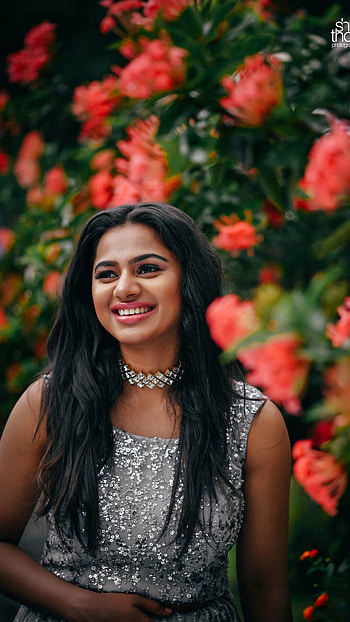 Delna Davis, tamil actress, beauty HD phone wallpaper